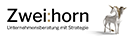 Logo Zweihorn GmbH. Zweihorn GmbH.